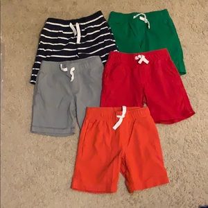 5 pairs of shorts